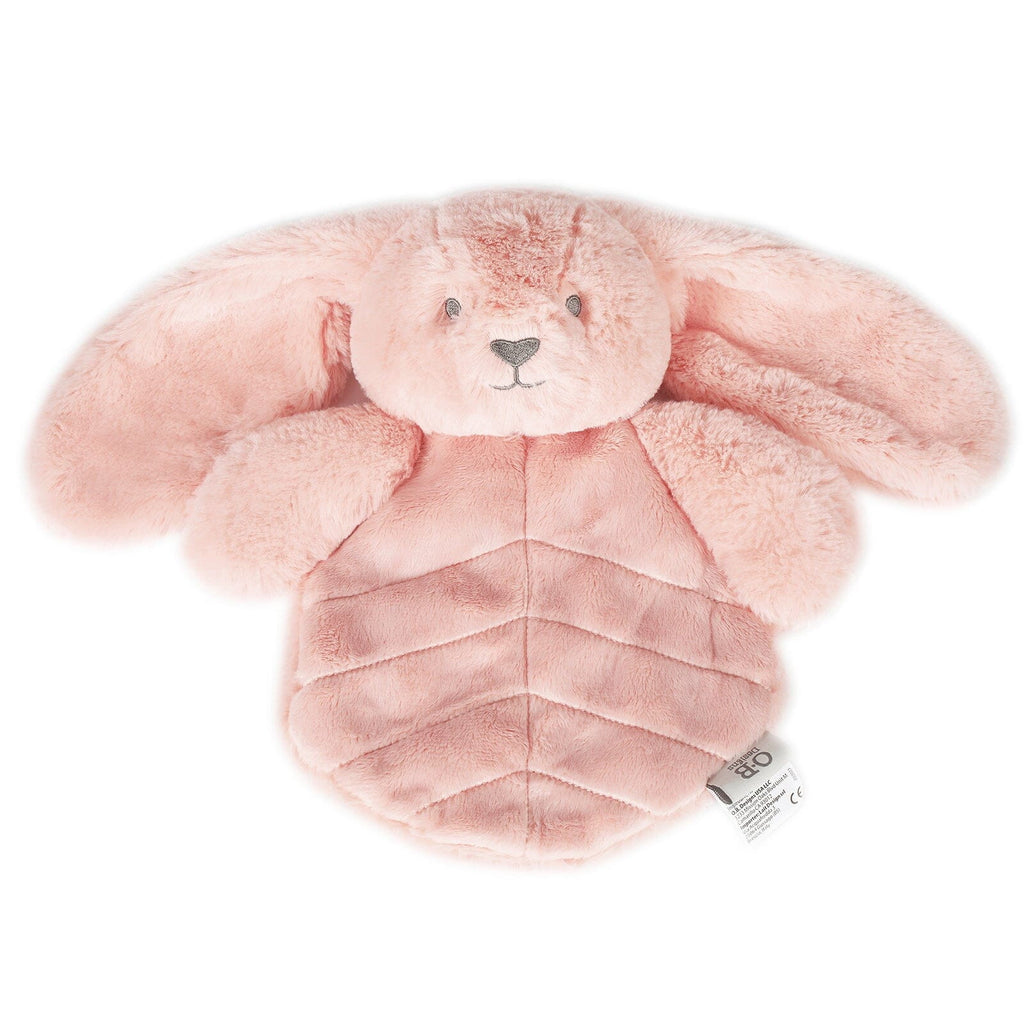 Doudou peluche lapin rose