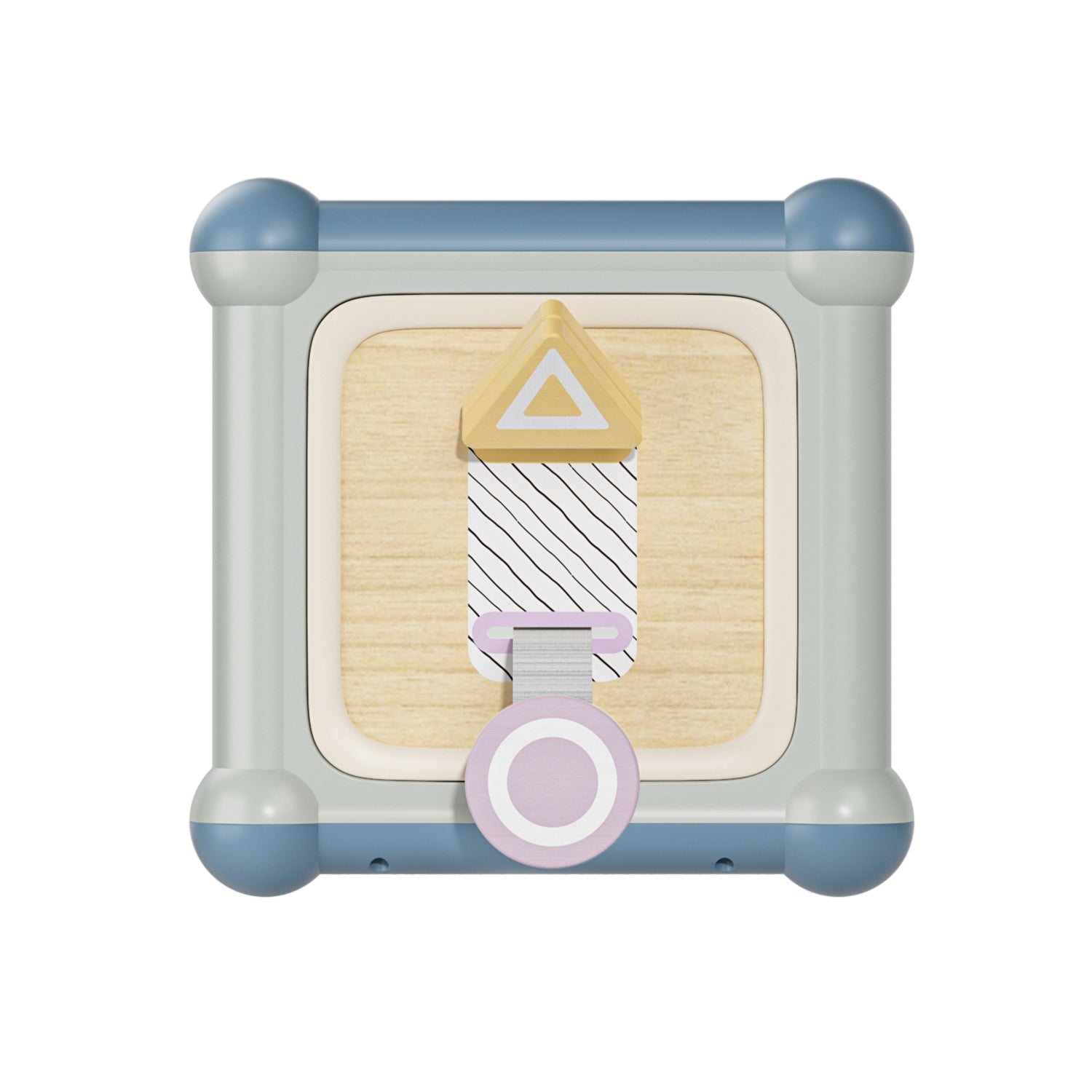 Cube d’activités bébé 10 en 1 motricité enfant face des formes géométriques