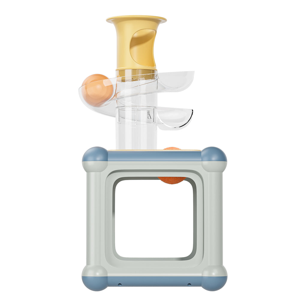 Cube d’activités bébé 10 en 1 motricité enfant avec sa balle et son tobogan