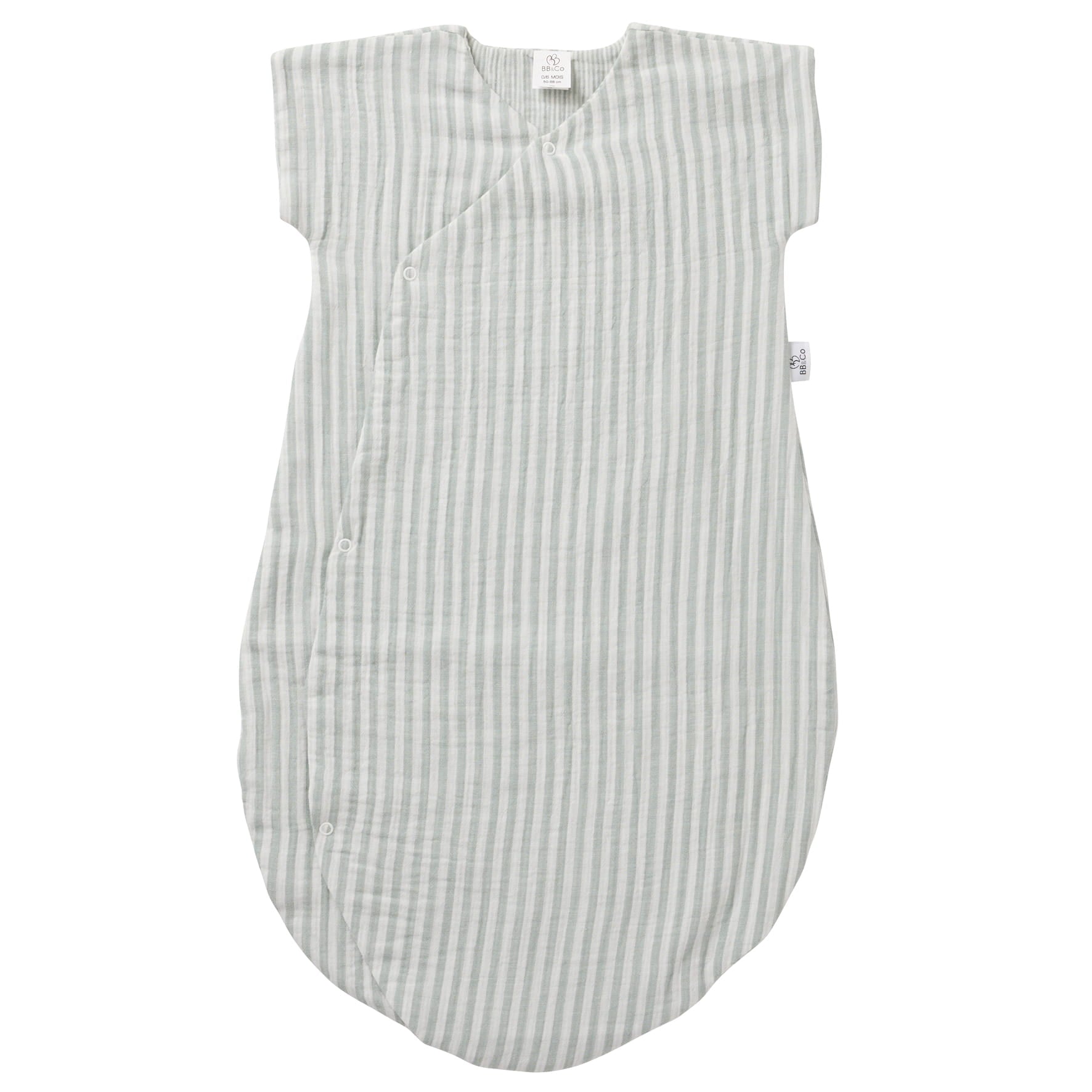 Gigoteuse bébé légère en gaze de coton douce Soft Stripes