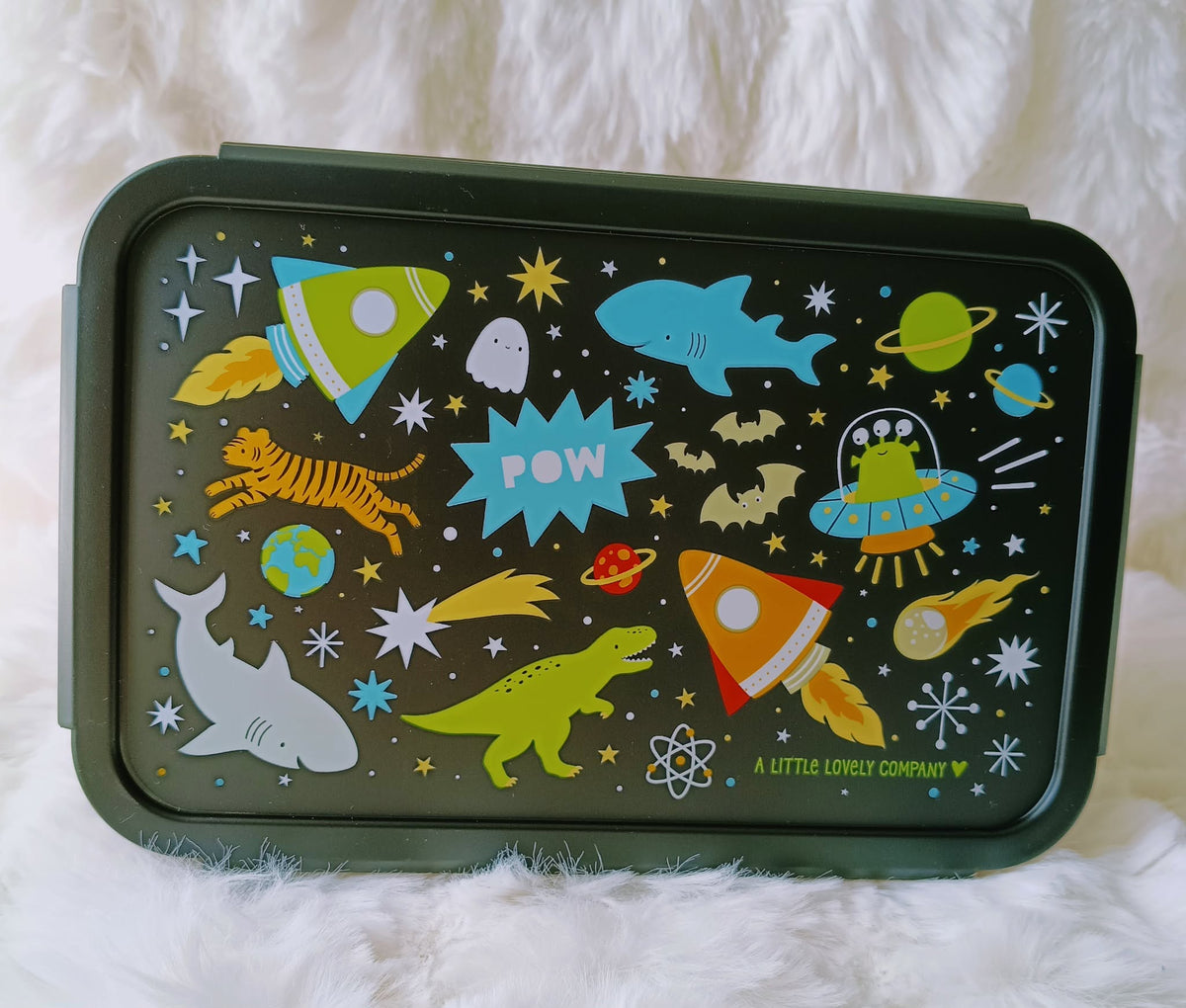 Boîte à tartine enfant motif galaxy