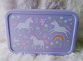 Boîte à tartine enfant motif licorne