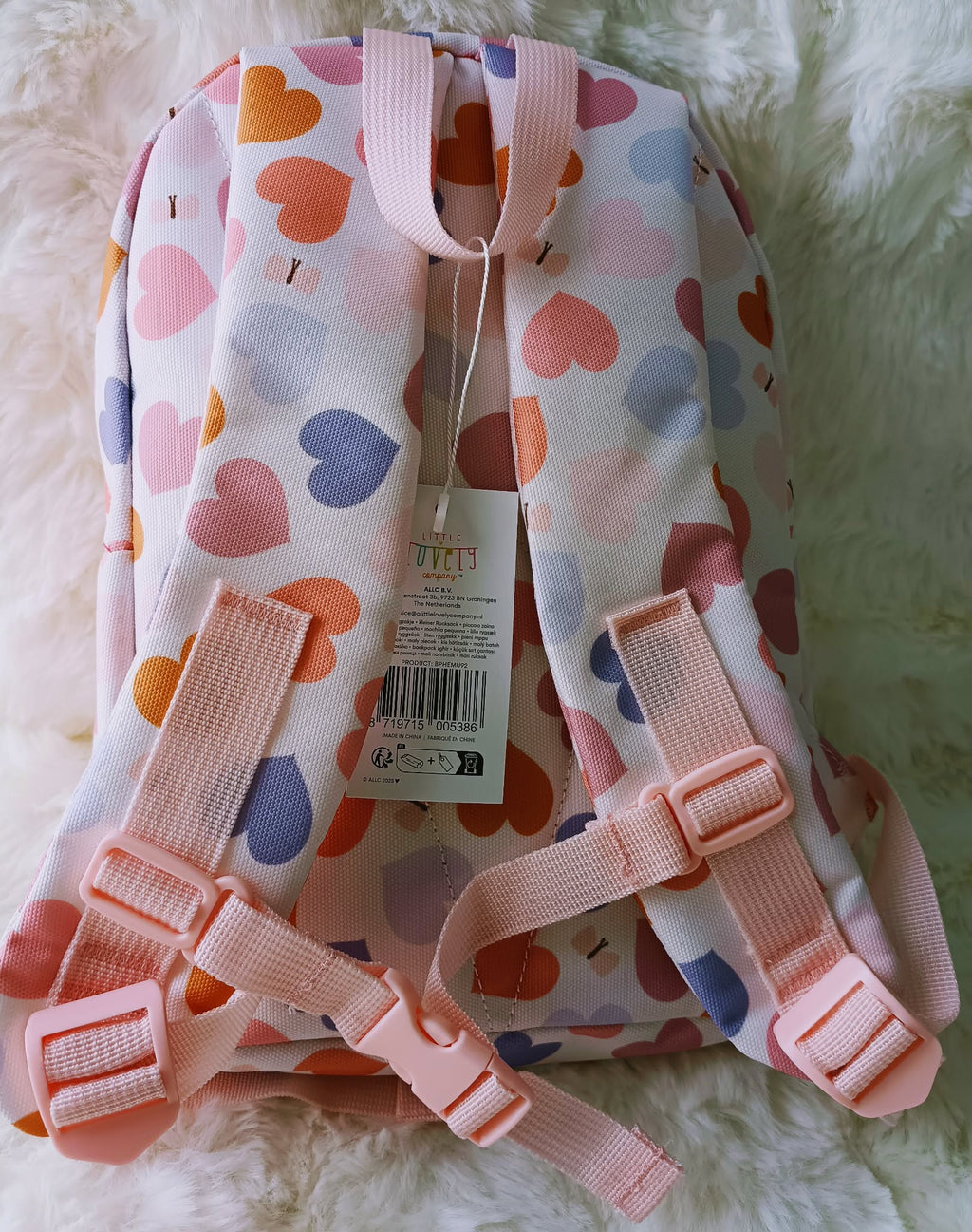 Sac à dos maternelle enfant cœur