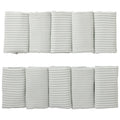 Tour de lit bébé modulable avec éléments à fixer Soft Stripes recto