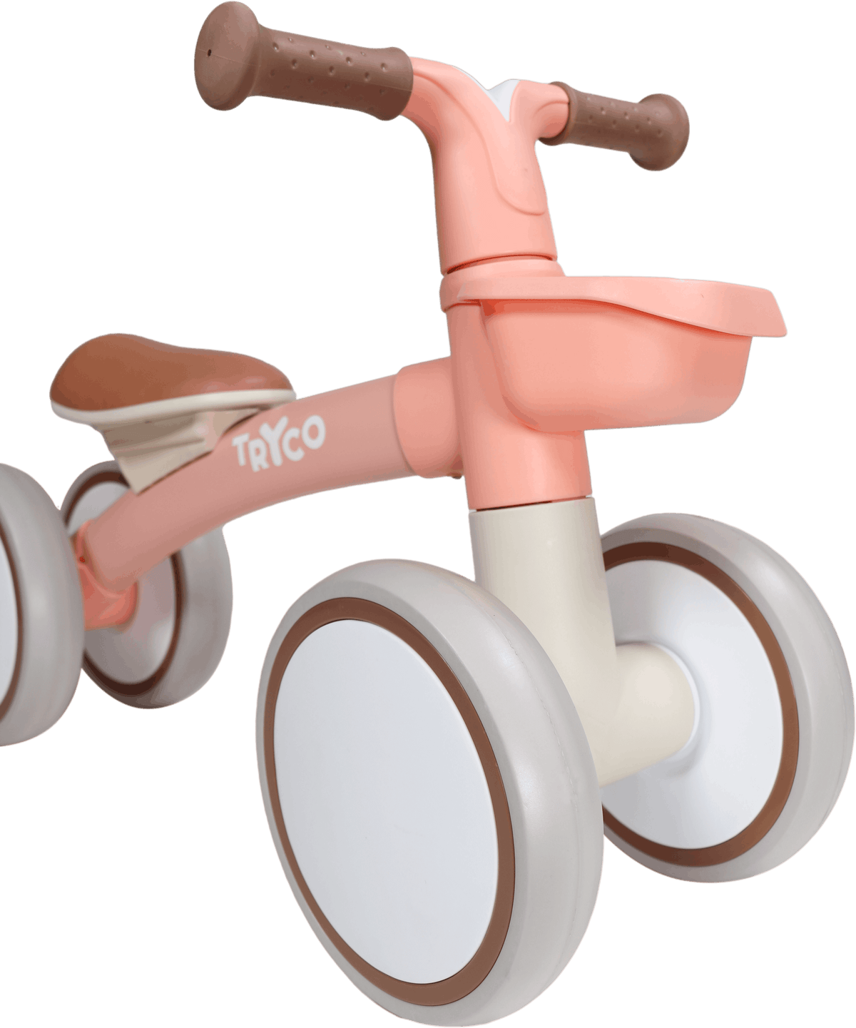 premier vélo d'apprentissage couleur rose